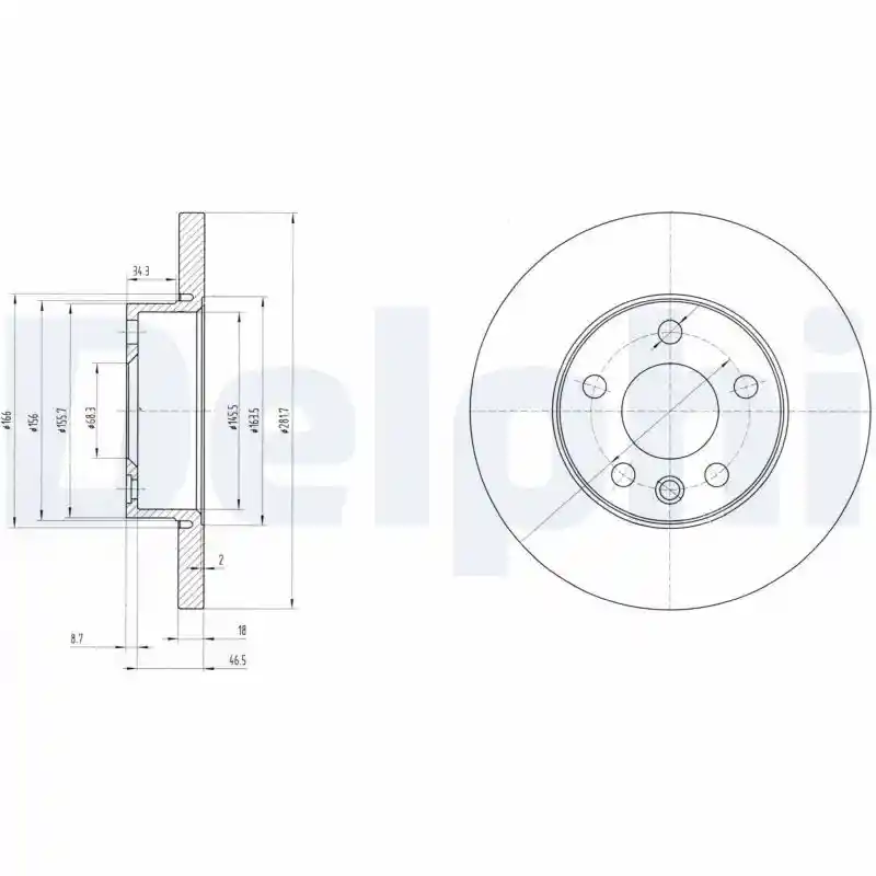 DELPHI BG3415