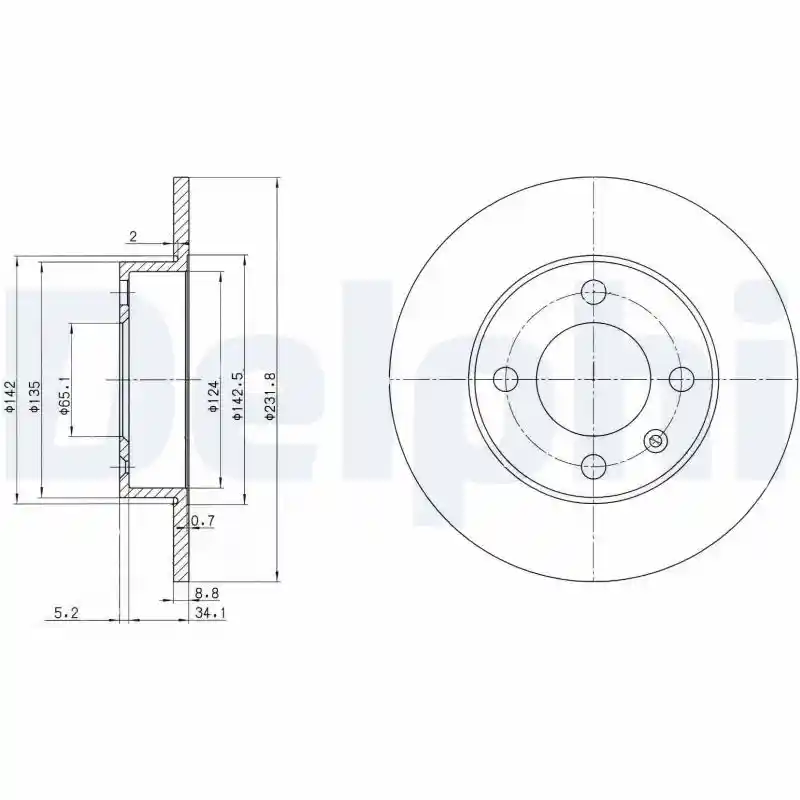 DELPHI BG3505