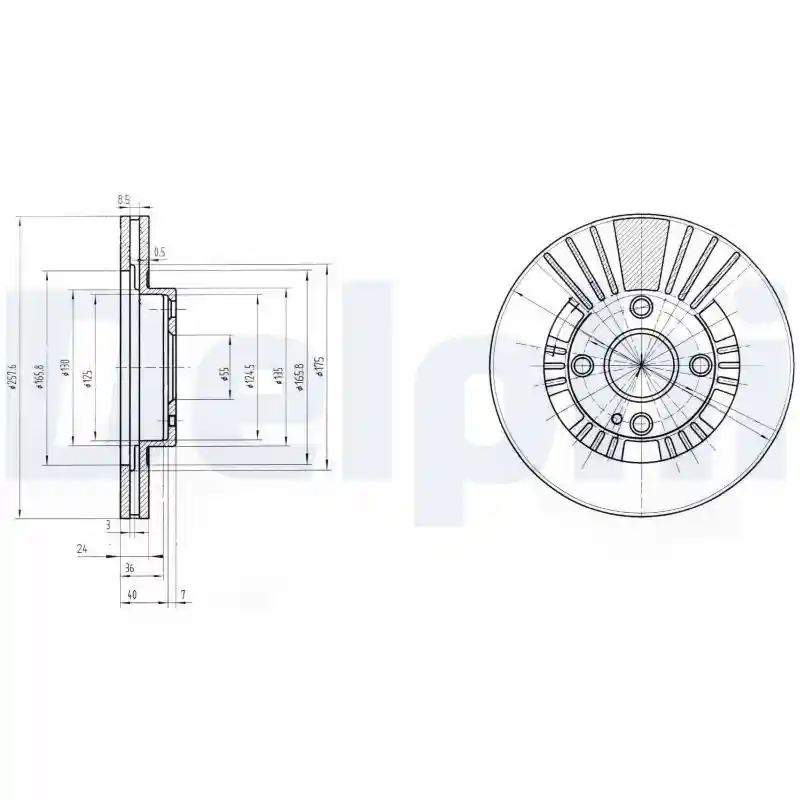 DELPHI BG3509