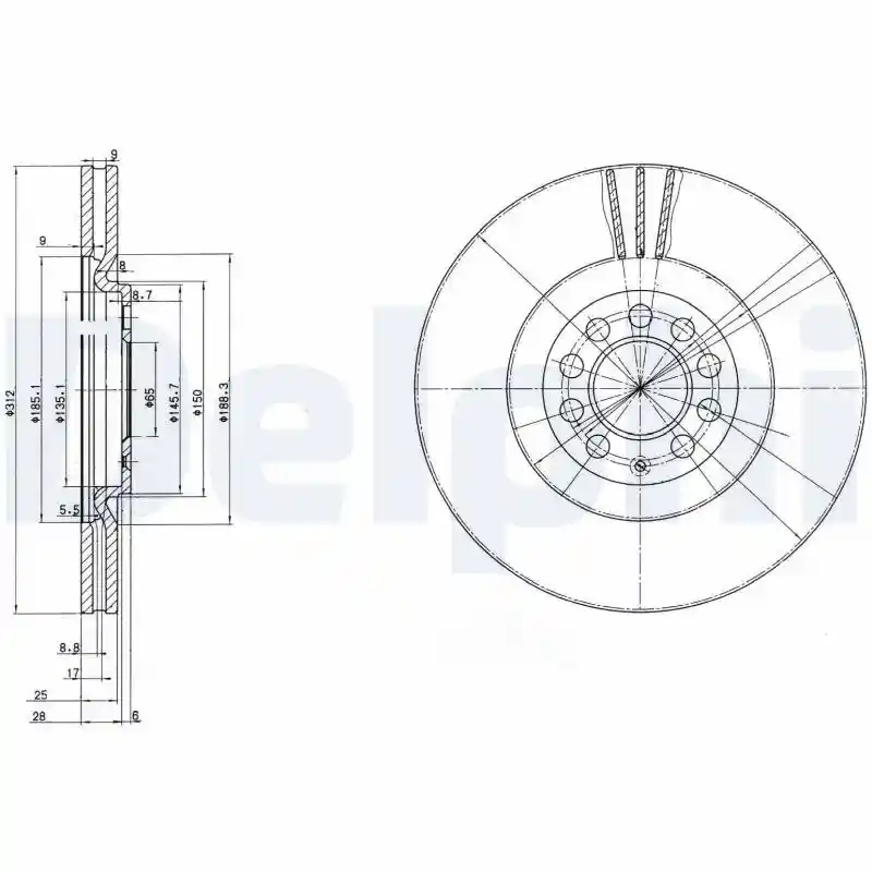 DELPHI BG3528