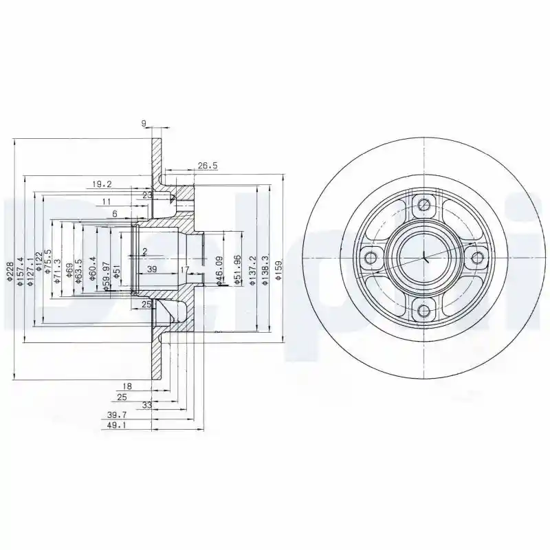 DELPHI BG3570