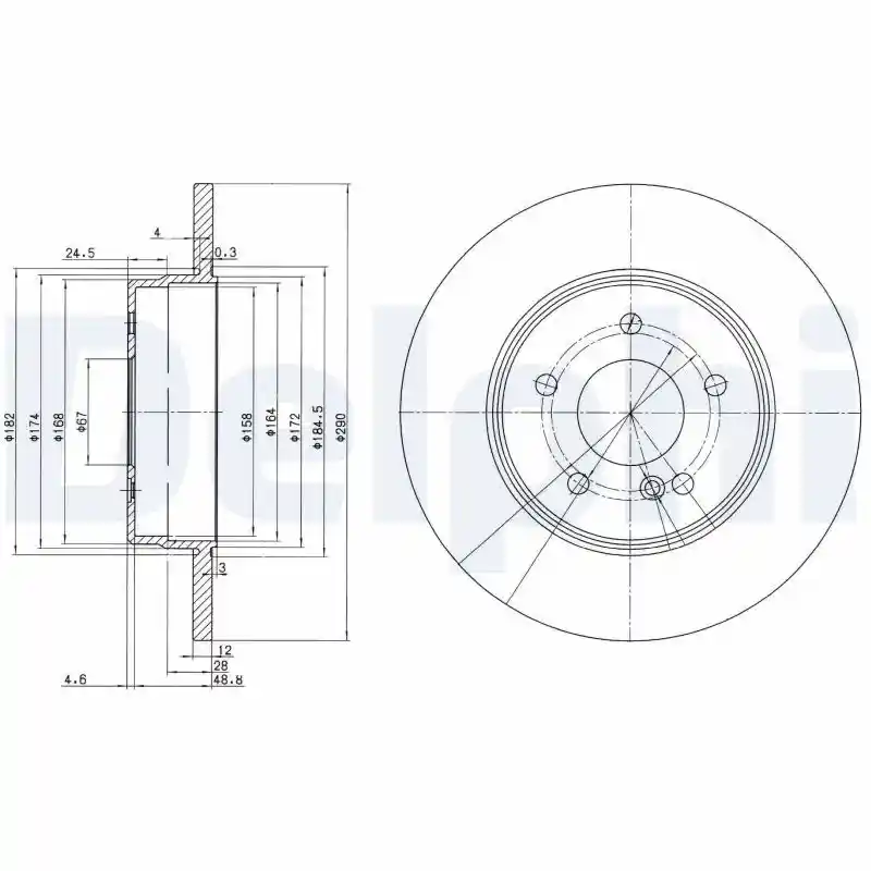 DELPHI BG3602