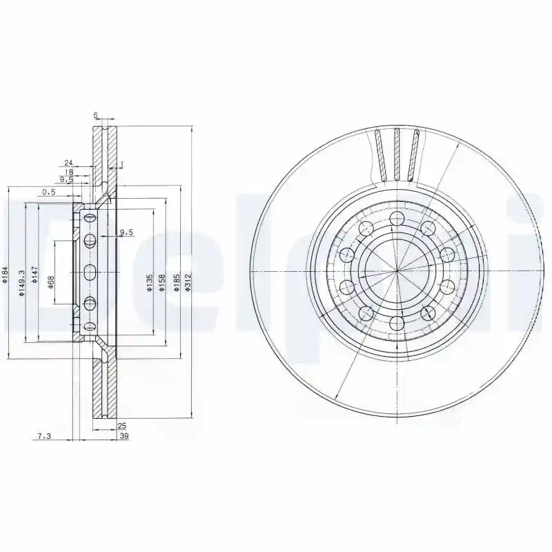 DELPHI BG3657C