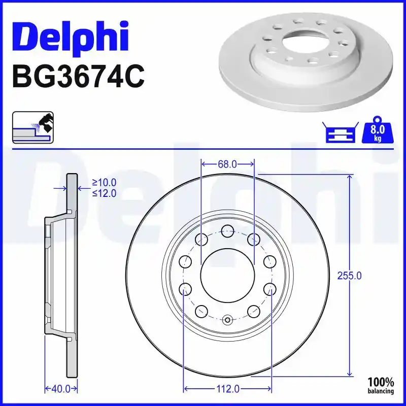 DELPHI BG3674C