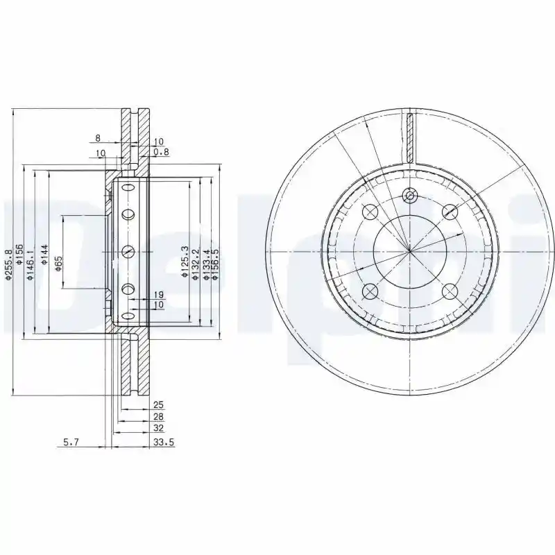 DELPHI BG3694