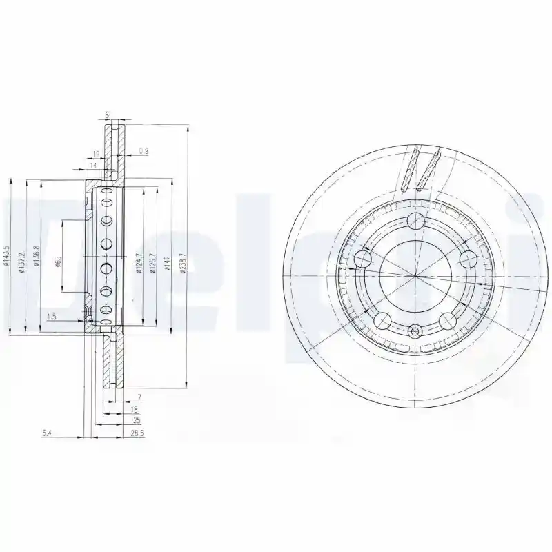 DELPHI BG3695