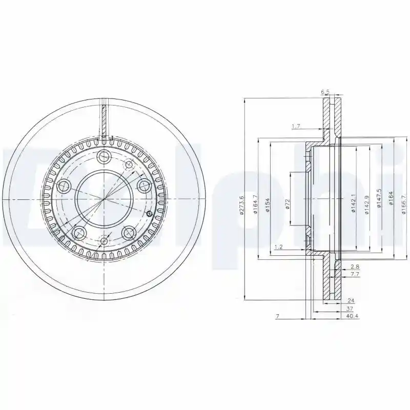 DELPHI BG3724