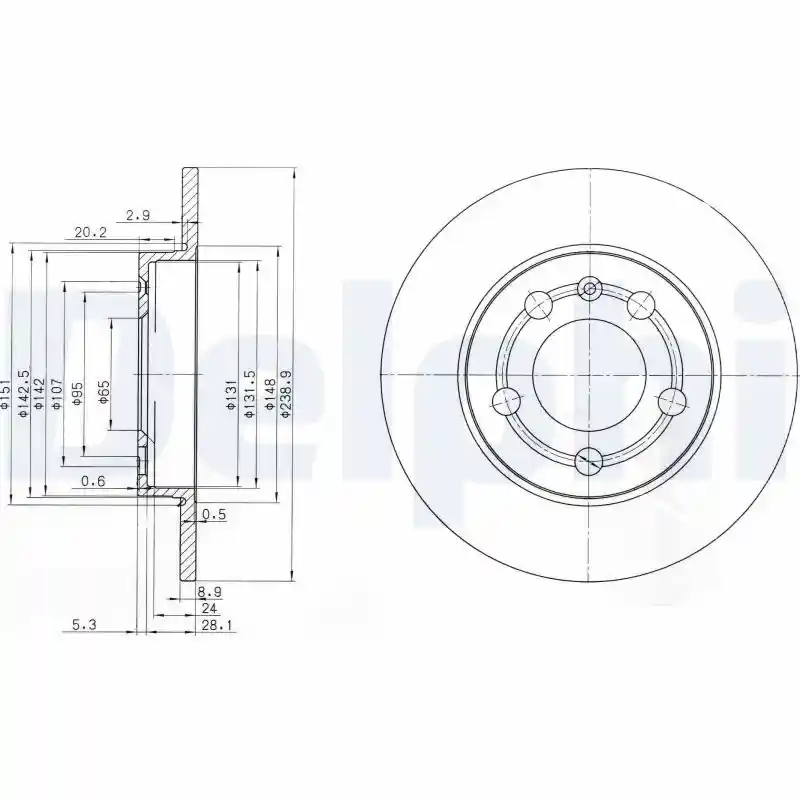 DELPHI BG3738