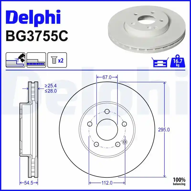 DELPHI BG3755C