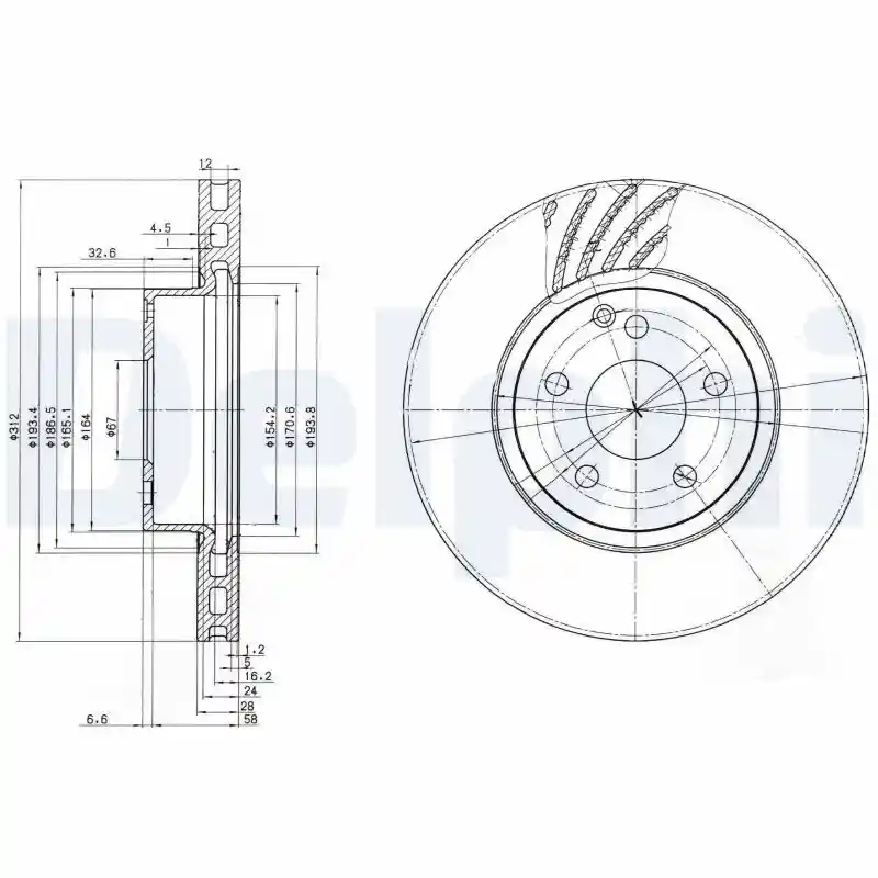 DELPHI BG3756