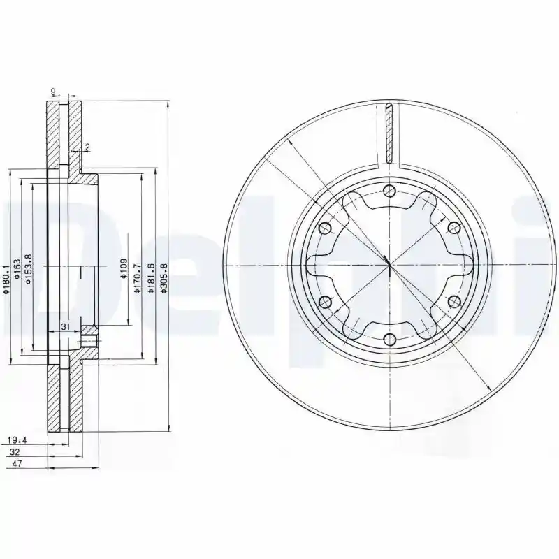 DELPHI BG3817
