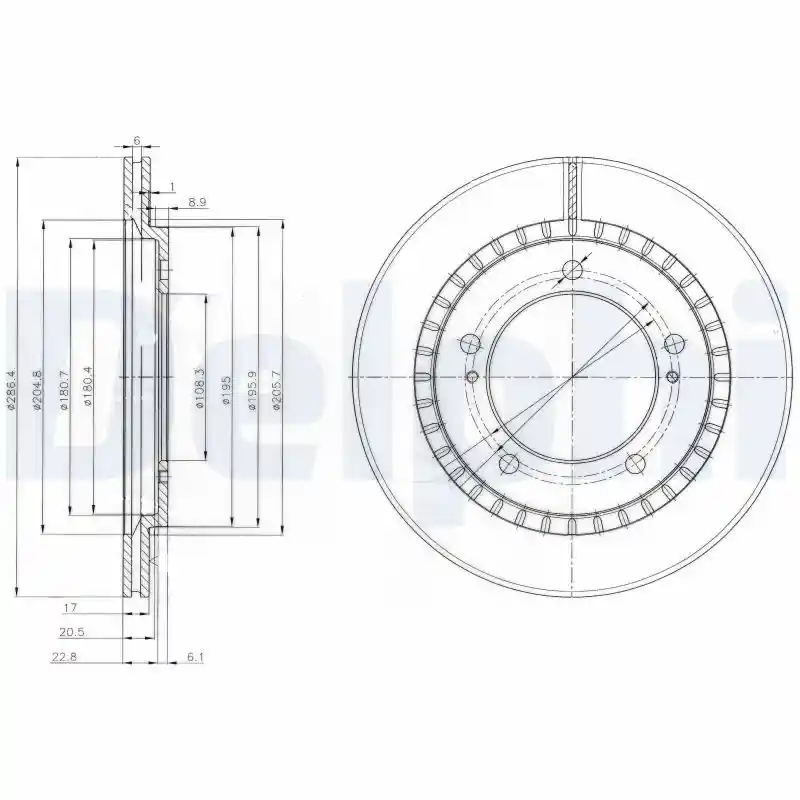 DELPHI BG3820