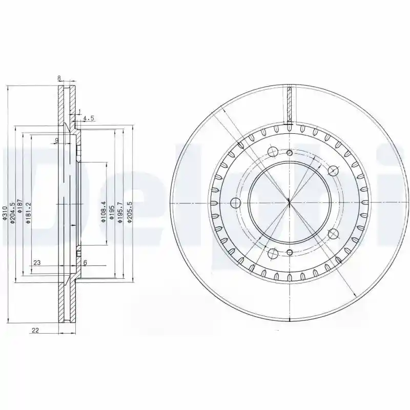 DELPHI BG3821