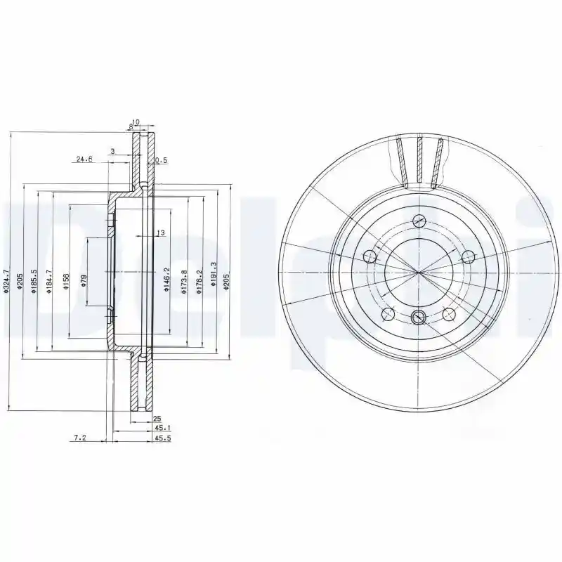 DELPHI BG3830