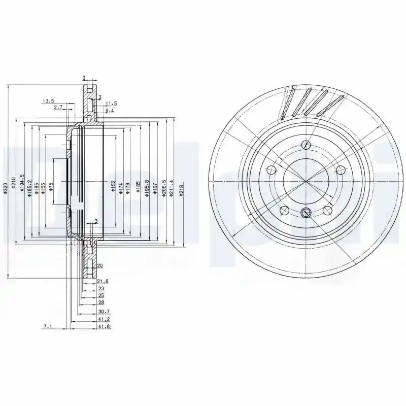 DELPHI BG3831