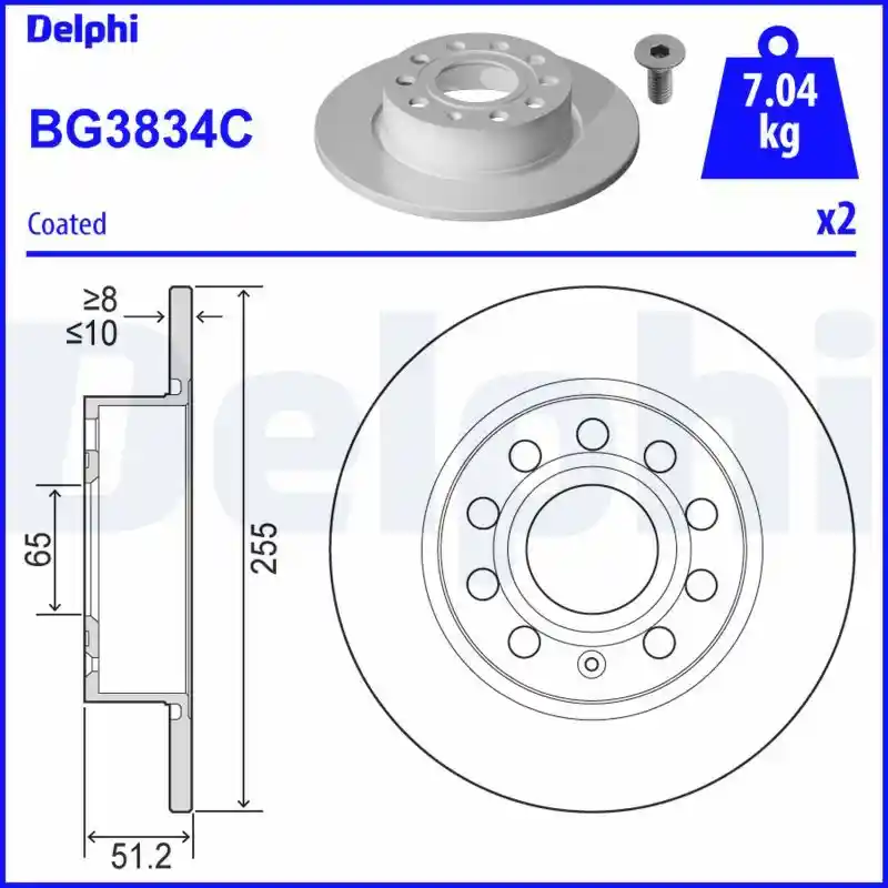 DELPHI BG3834C