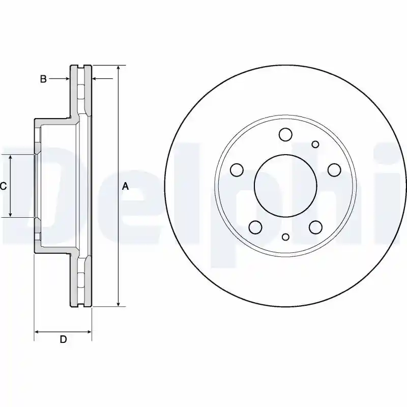 DELPHI BG3841