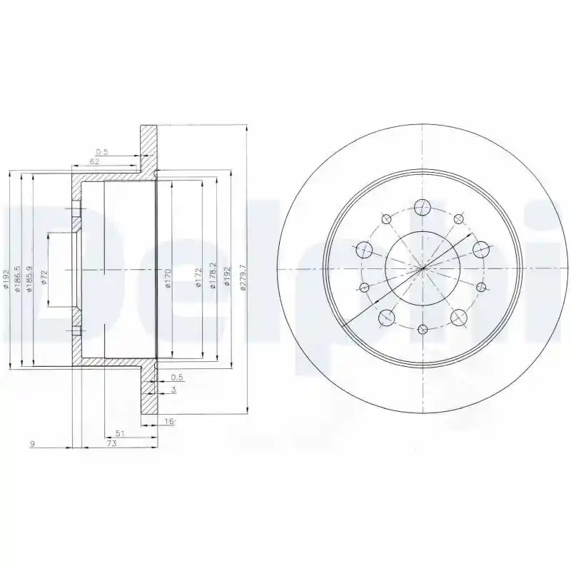 DELPHI BG3853