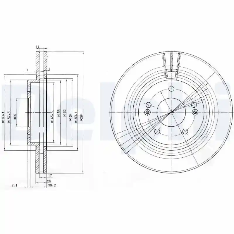 DELPHI BG3860