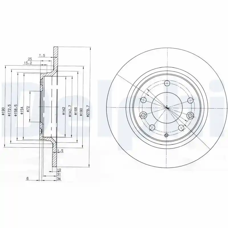DELPHI BG3875C