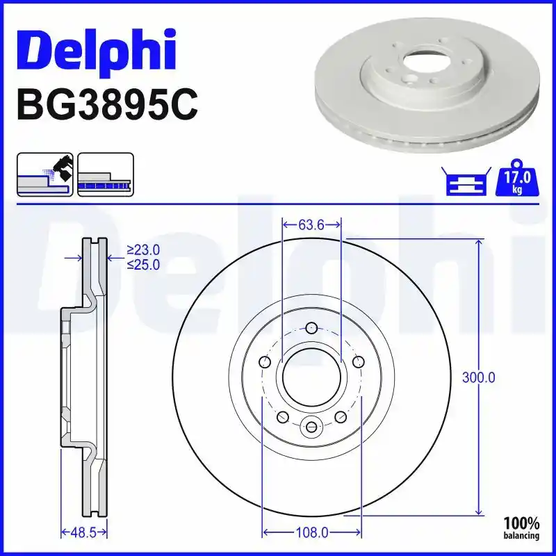 DELPHI BG3895C