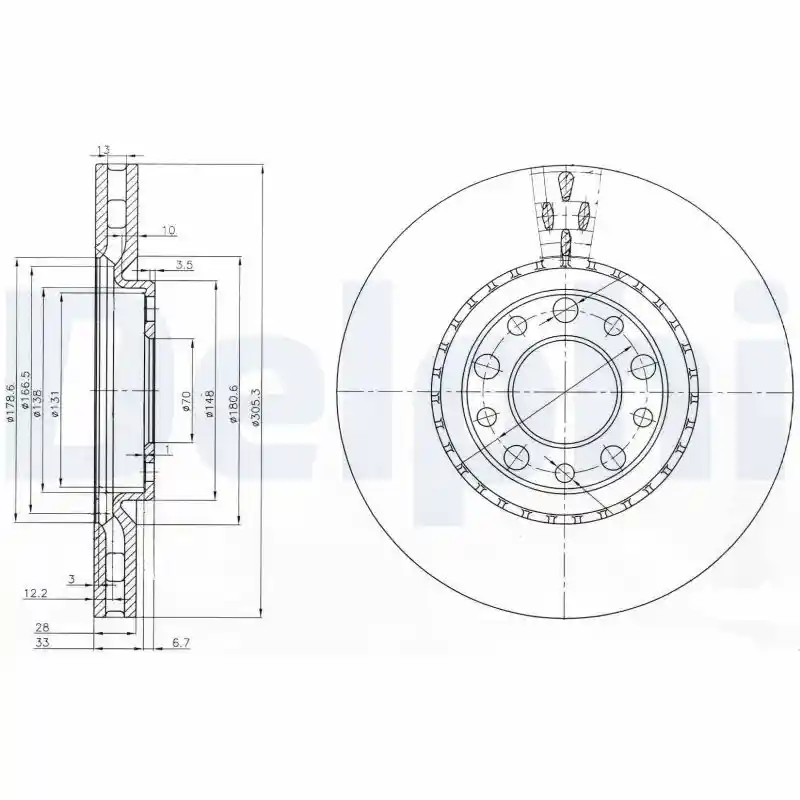DELPHI BG3951