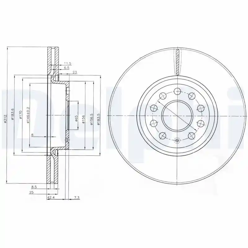 DELPHI BG3953