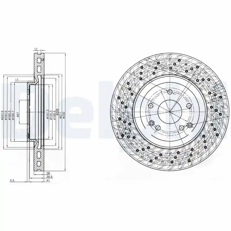 DELPHI BG3985