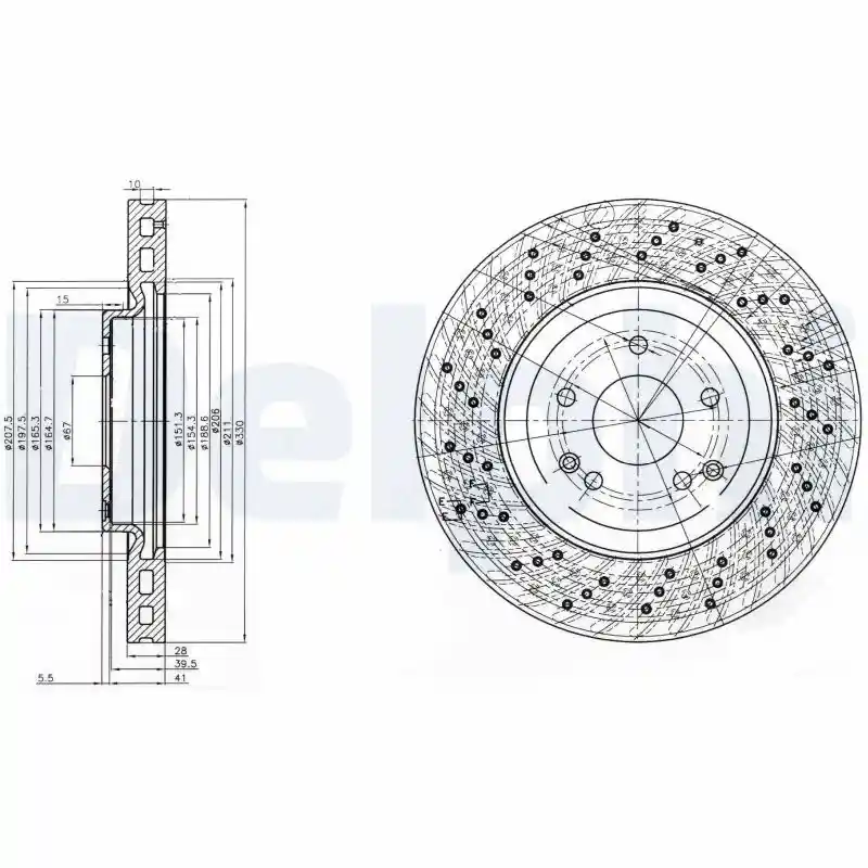 DELPHI BG3985C