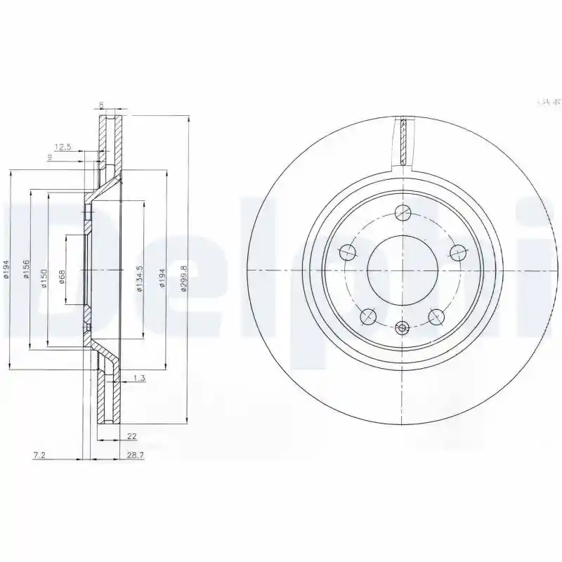 DELPHI BG3997