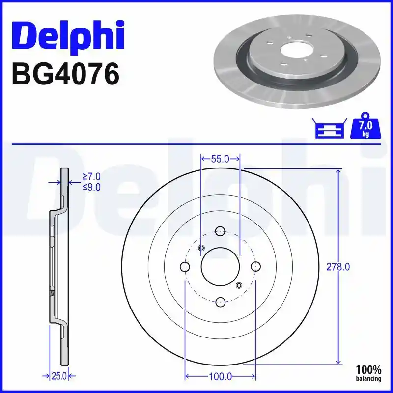 DELPHI BG4076