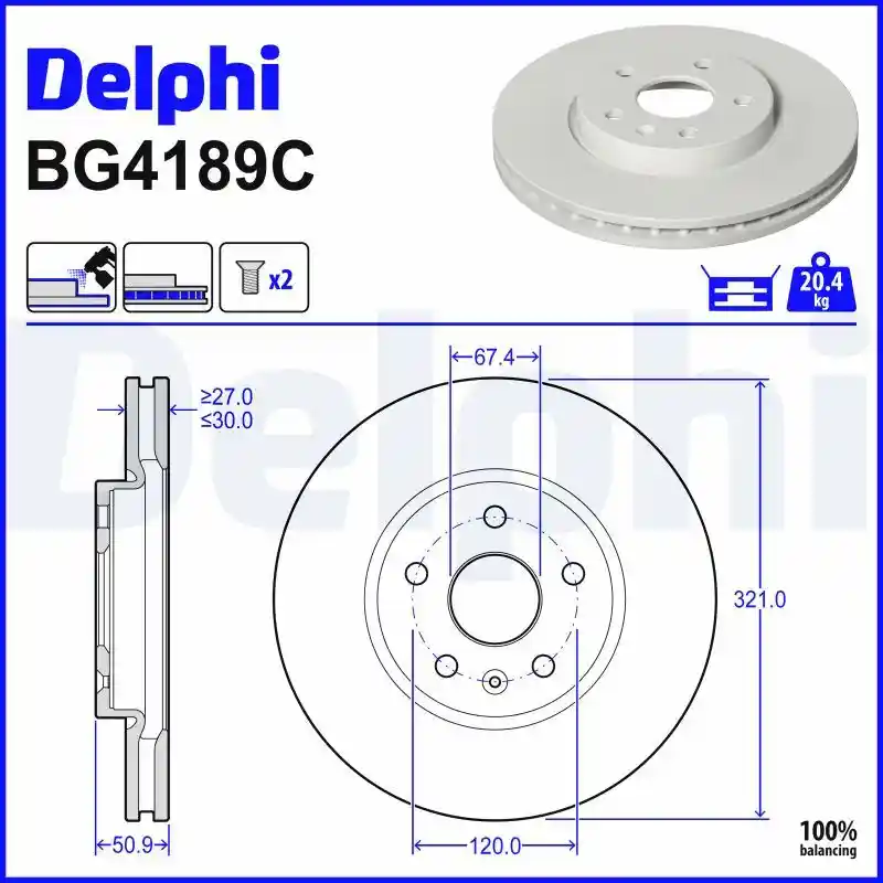 DELPHI BG4189C