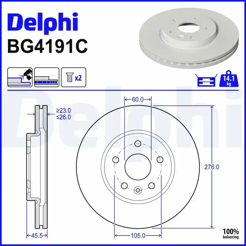DELPHI BG4191C