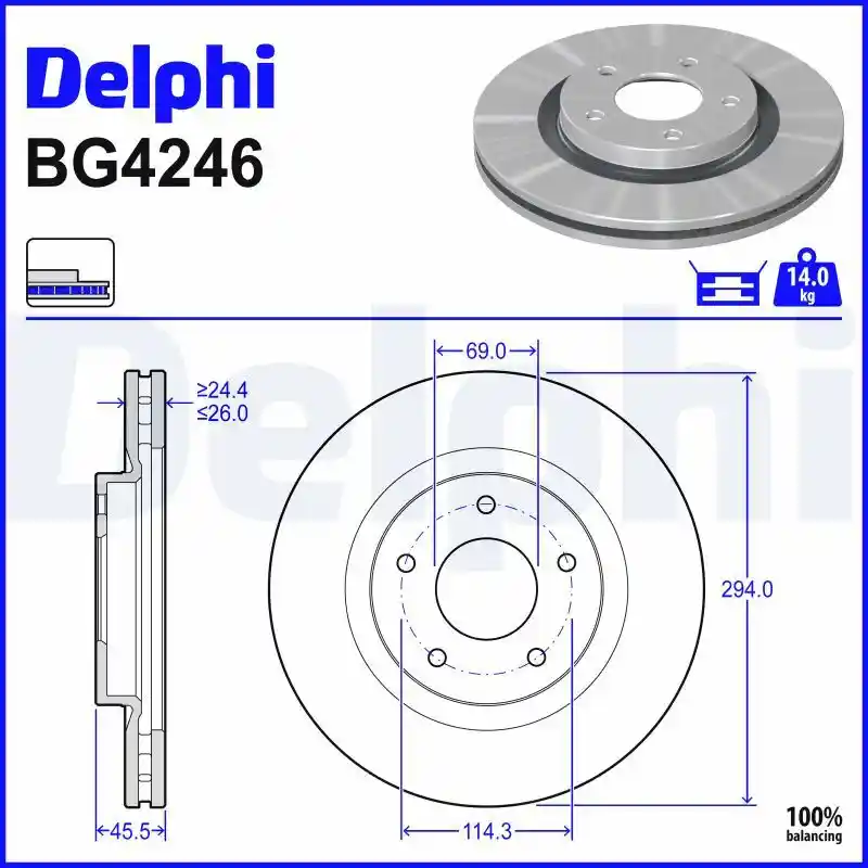 DELPHI BG4246
