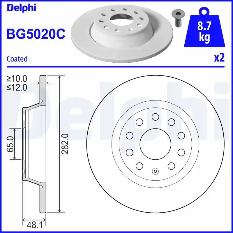 DELPHI BG5020C