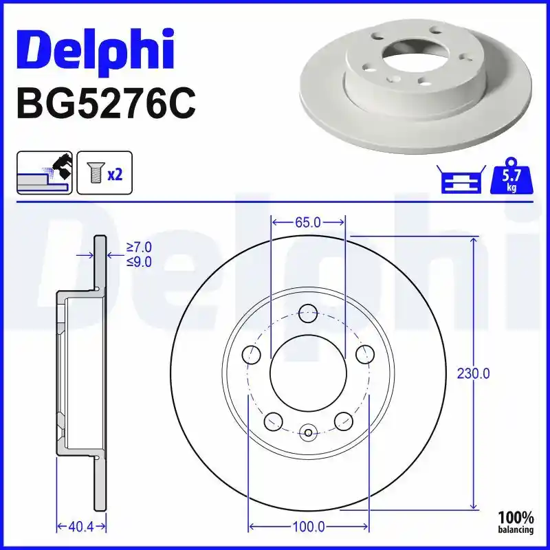 DELPHI BG5276C