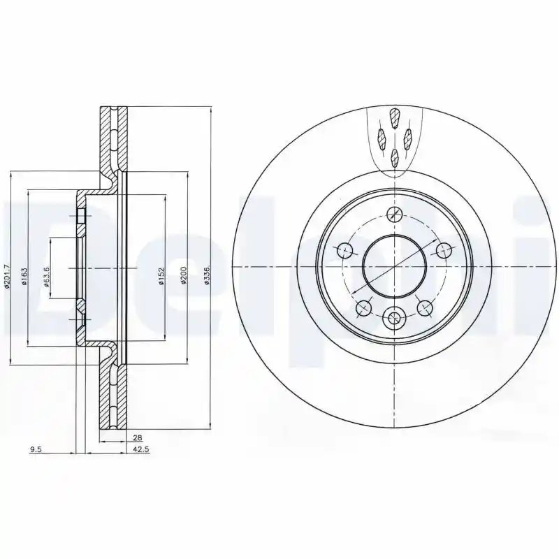 DELPHI BG9077