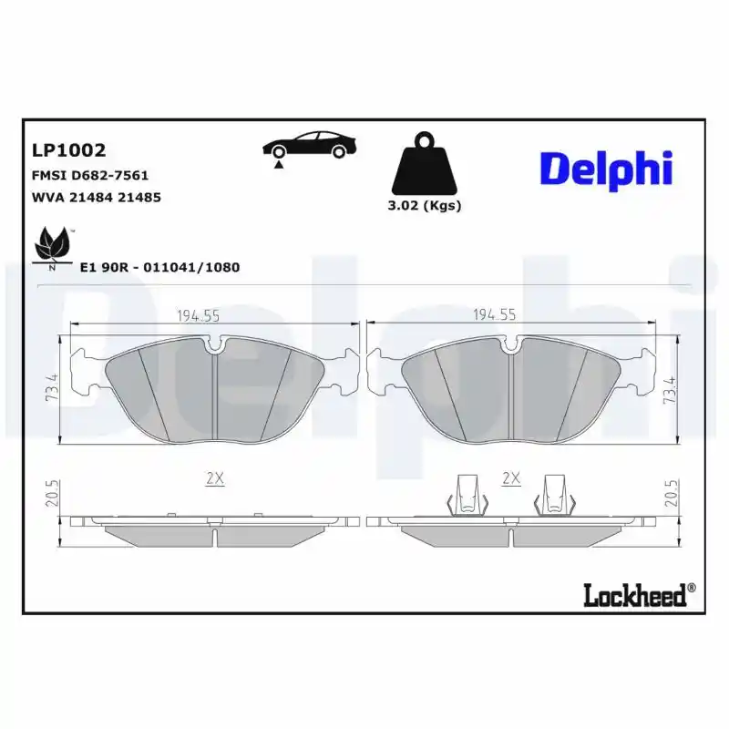 DELPHI LP1002