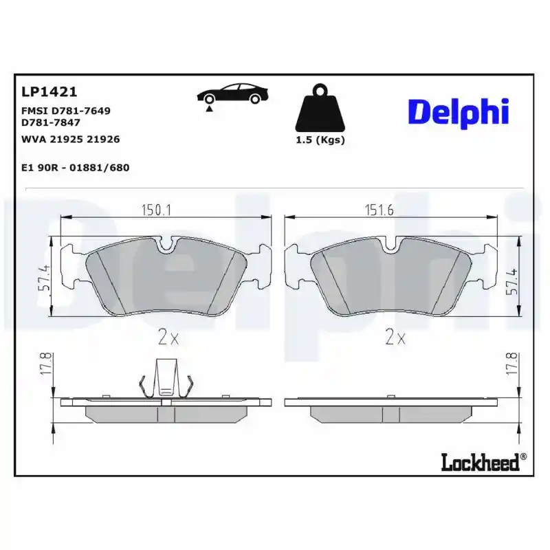 DELPHI LP1421