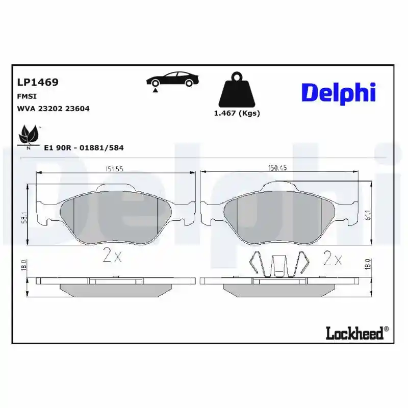 DELPHI LP1469 DELPHI LP1469