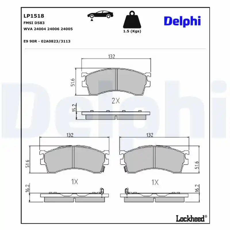 DELPHI LP1518