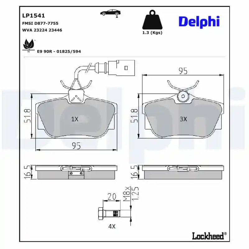 DELPHI LP1541