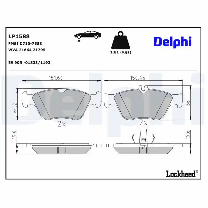 DELPHI LP1588