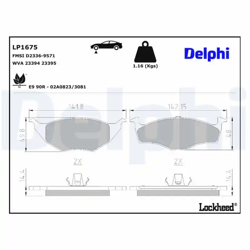 DELPHI LP1675