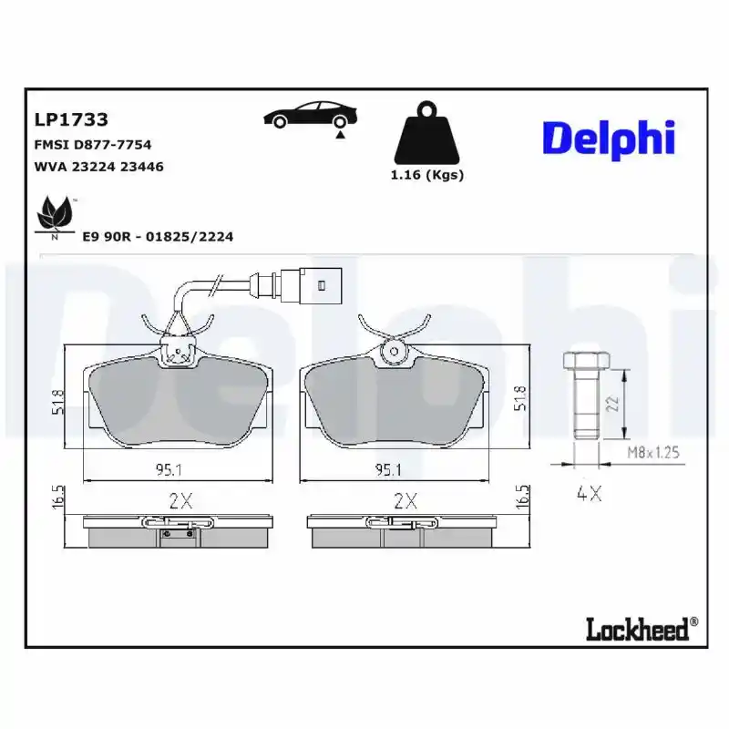 DELPHI LP1733
