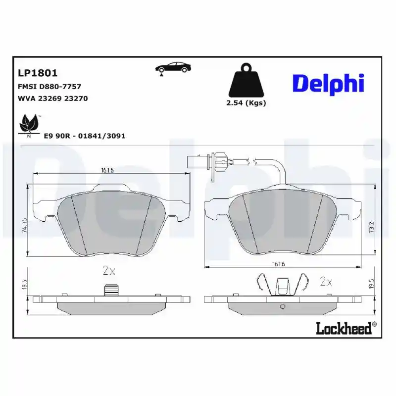 DELPHI LP1801