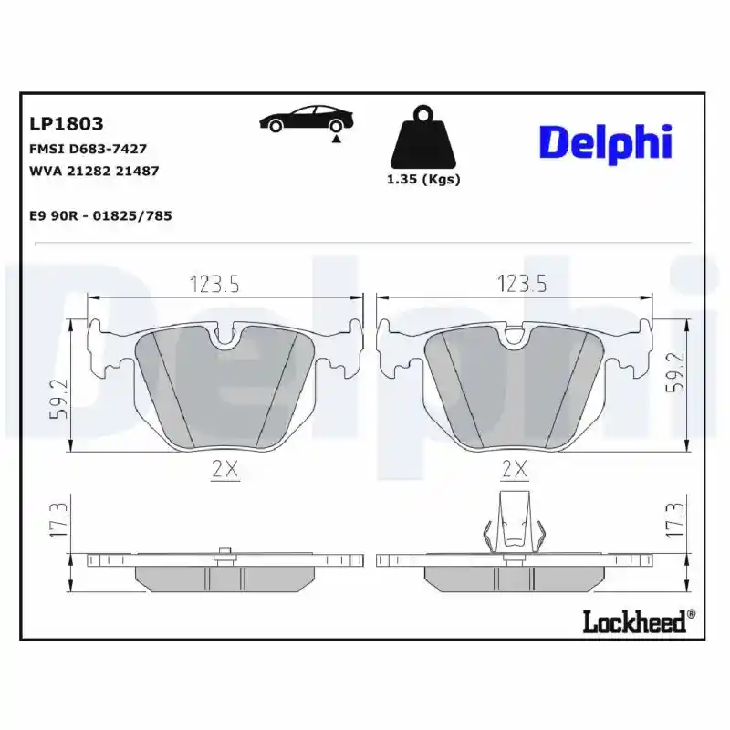 DELPHI LP1803