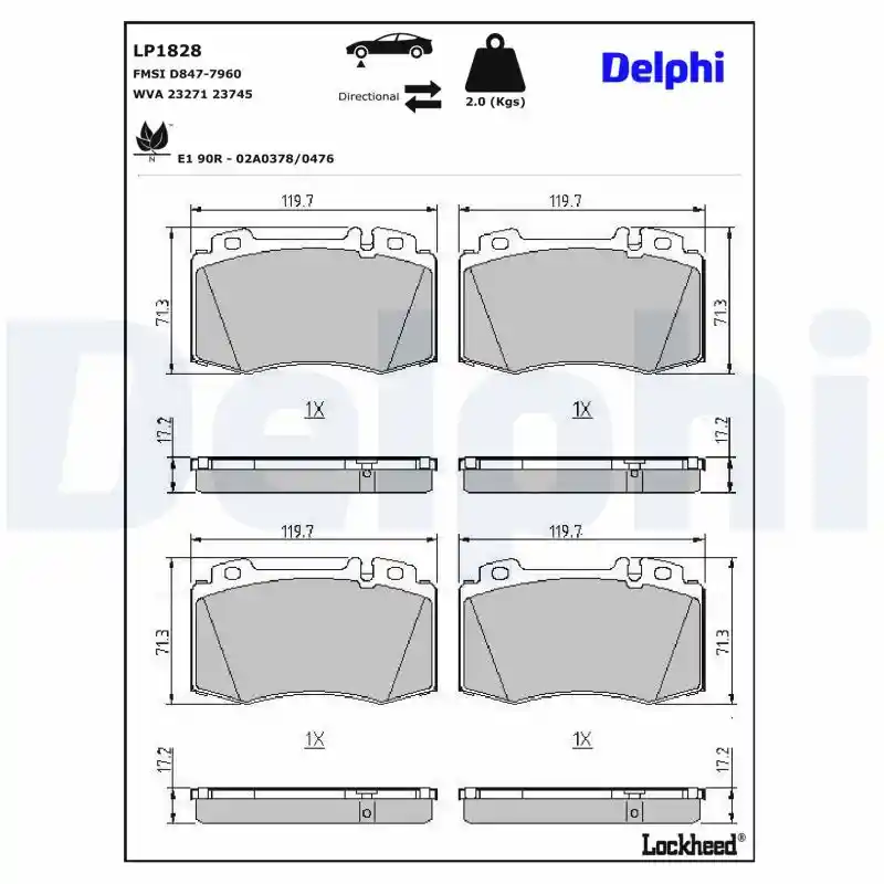DELPHI LP1828