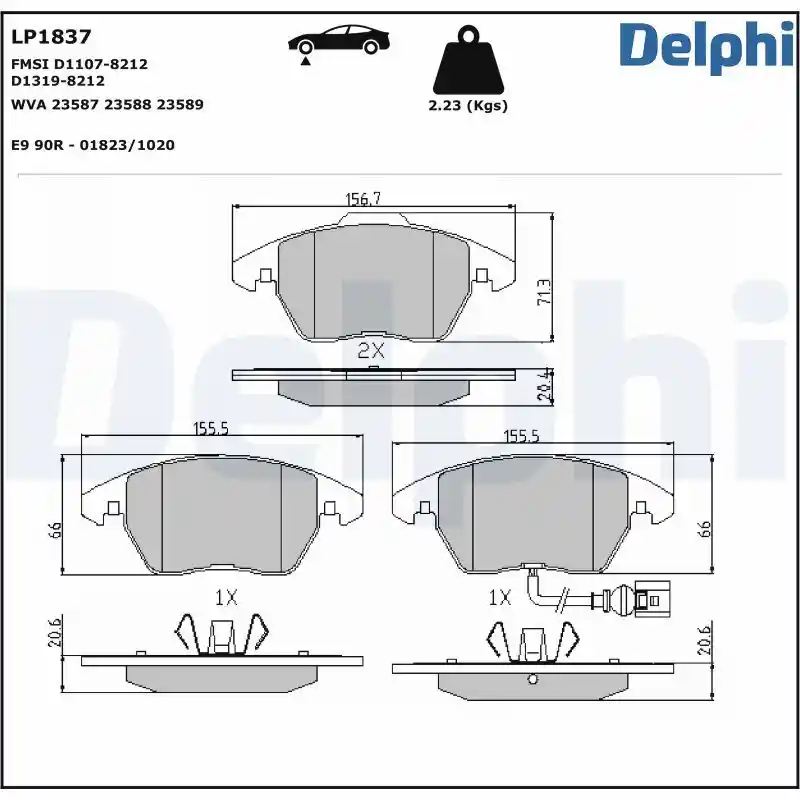 DELPHI LP1837 DELPHI LP1837