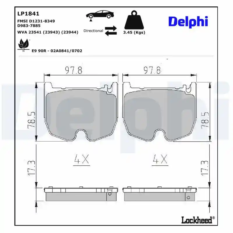 DELPHI LP1841